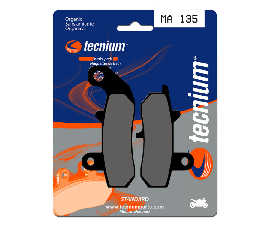 Plaquettes de frein TECNIUM route organique - MA135