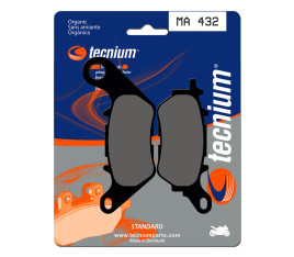 Plaquettes de frein TECNIUM route organique - MA432 - 1022515