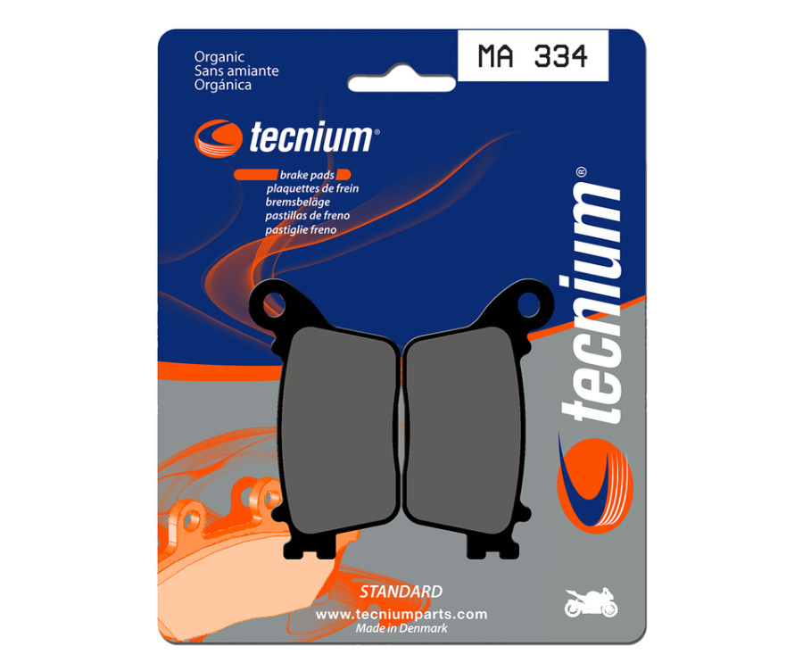 Plaquettes de frein TECNIUM route organique - MA334