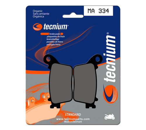 Plaquettes de frein TECNIUM route organique - MA334 - 1022483