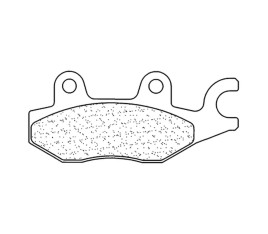 Plaquettes de frein CL BRAKES Scooter métal fritté - 3062SC