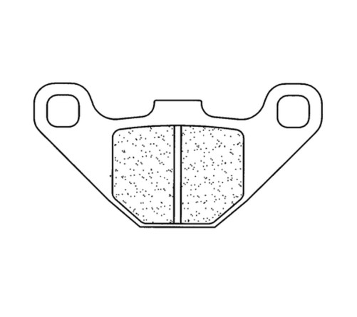 Plaquettes de frein CL BRAKES Off-Road métal fritté - 2469MX10 - 1034996