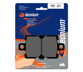 Plaquettes de frein TECNIUM route organique - MA47 - 1022519