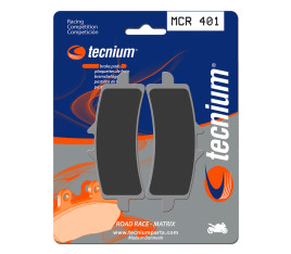 Plaquettes de frein TECNIUM Racing métal fritté carbone - MCR401 - 1022604