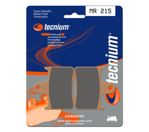 Plaquettes de frein TECNIUM Performance métal fritté - MR215 - 1023057