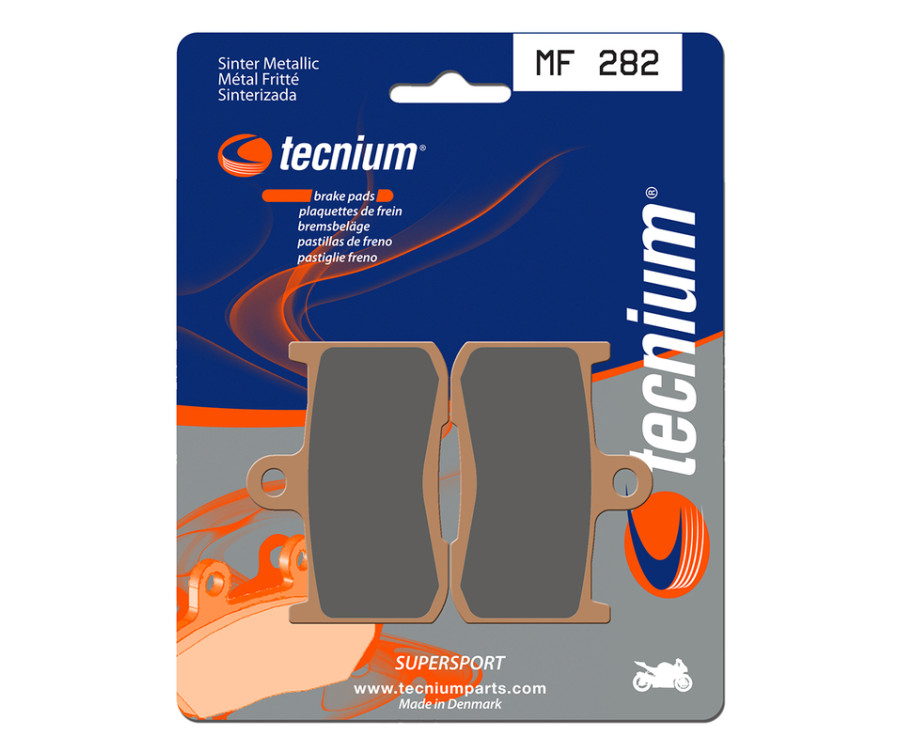 Plaquettes de frein TECNIUM Performance métal fritté - MF282