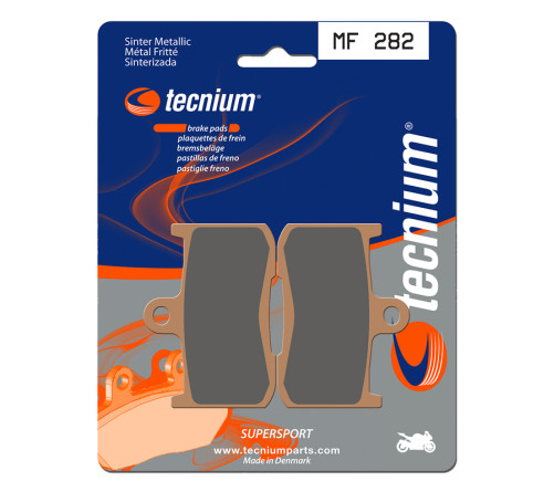 Plaquettes de frein TECNIUM Performance métal fritté - MF282 - 1022763