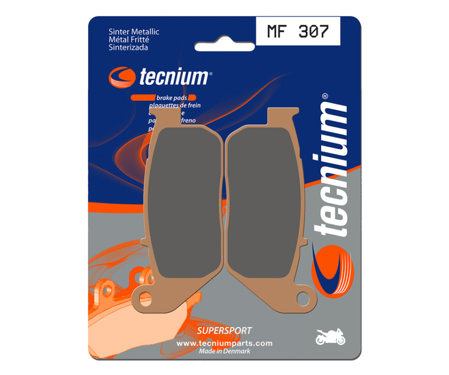 Plaquettes de frein TECNIUM Performance métal fritté - MF307