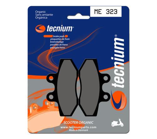 Plaquettes de frein TECNIUM Scooter organique - ME323 - 1022678