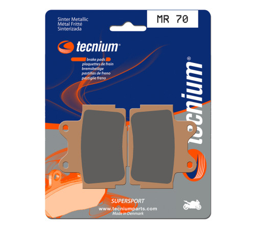 Plaquettes de frein TECNIUM Performance métal fritté - MR70 - 1023098