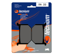 Plaquettes de frein TECNIUM route organique - MA33 - 1022481