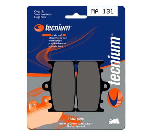 Plaquettes de frein TECNIUM route organique - MA131 - 1022353