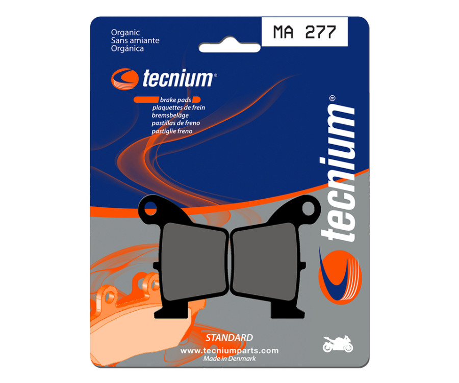 Plaquettes de frein TECNIUM route organique - MA277