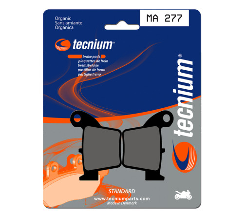 Plaquettes de frein TECNIUM route organique - MA277 - 1022454