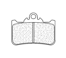 Plaquettes de frein CL BRAKES route métal fritté - 1276A3+