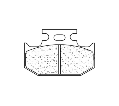 Plaquettes de frein CL BRAKES Route métal fritté - 2299RX3 - 1034850