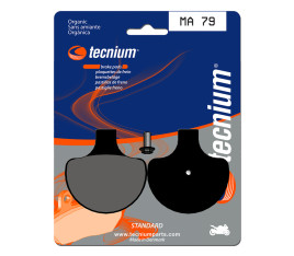 Plaquettes de frein TECNIUM route organique - MA79 - 1022547