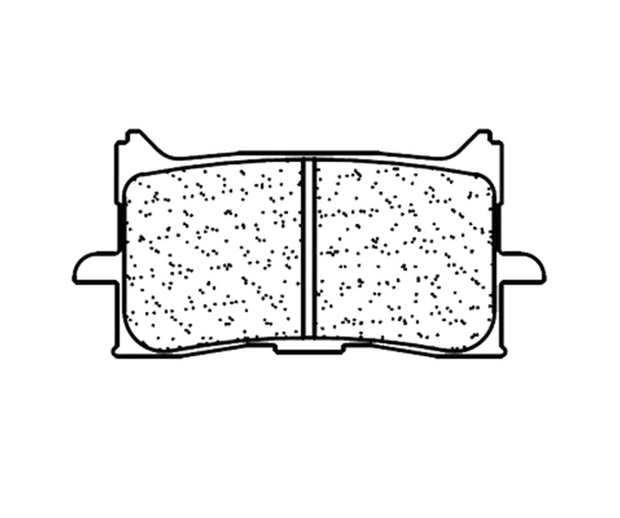 Plaquettes de frein CL BRAKES route métal fritté - 1245XBK5