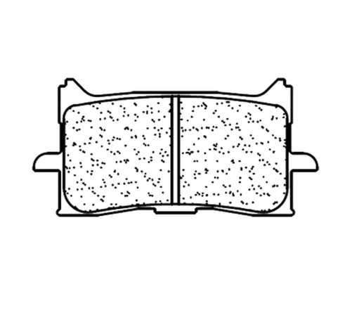 Plaquettes de frein CL BRAKES route métal fritté - 1245XBK5 - 1034774