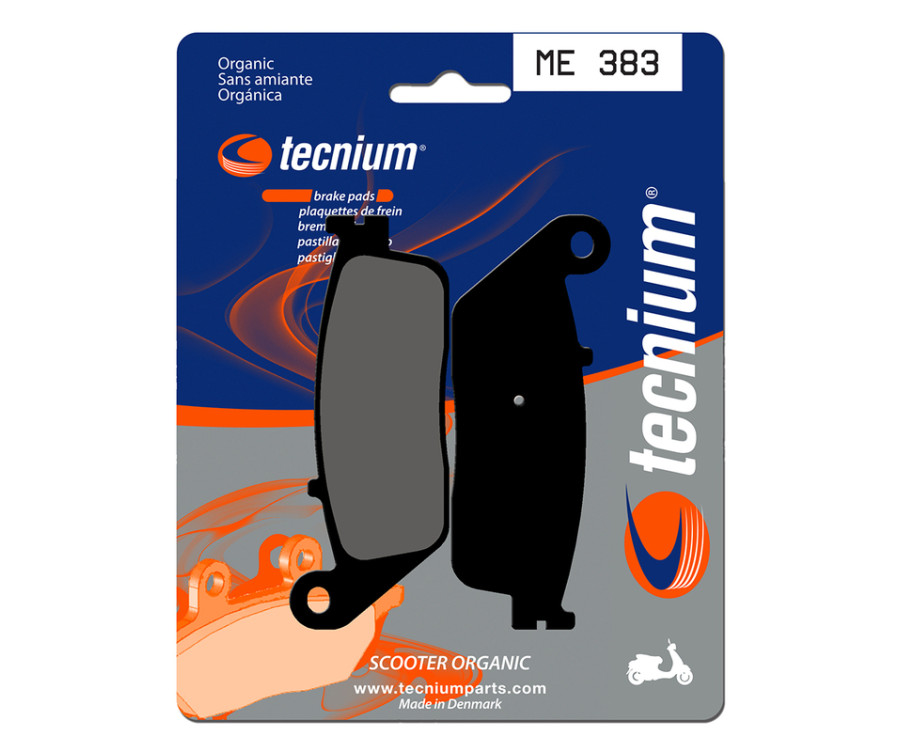 Plaquettes de frein TECNIUM Scooter organique - ME383