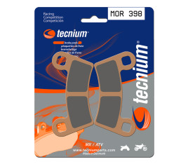 Plaquettes de frein TECNIUM Racing MX/Quad métal fritté - MOR398 - 1023006