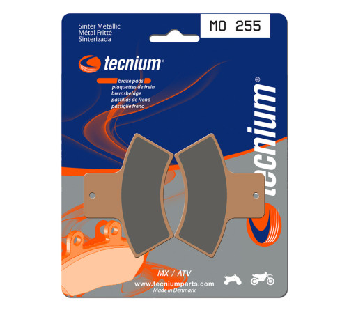 Plaquettes de frein TECNIUM MX/Quad métal fritté - MO255 - 1022864