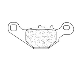 Plaquettes de frein CL BRAKES Maxi Scooter métal fritté - 3051MSC - 1035129