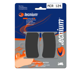 Plaquettes de frein TECNIUM Racing métal fritté carbone - MCR124 - 1022571