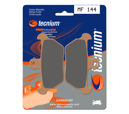 Plaquettes de frein TECNIUM Performance métal fritté - MF144 - 1022729