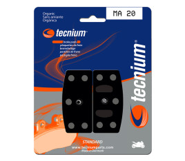 Plaquettes de frein TECNIUM route organique - MA20 - 1022414