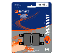 Plaquettes de frein TECNIUM route organique - MA421