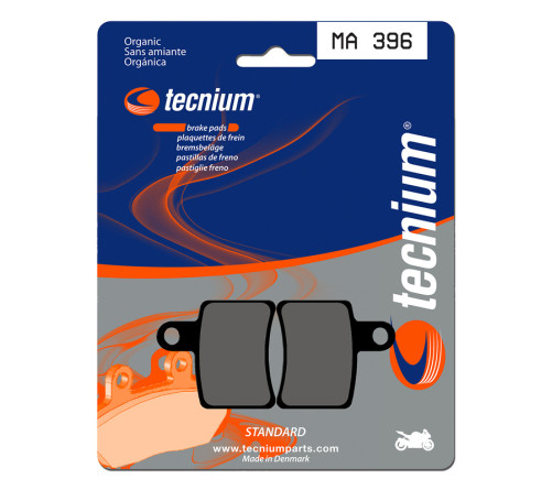 Plaquettes de frein TECNIUM route organique - MA396 - 1022504