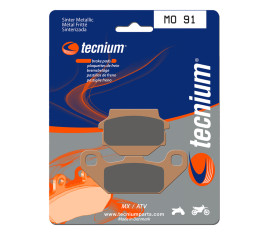 Plaquettes de frein TECNIUM MX/Quad métal fritté - MO91 - 1022924