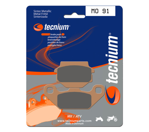 Plaquettes de frein TECNIUM MX/Quad métal fritté - MO91 - 1022924