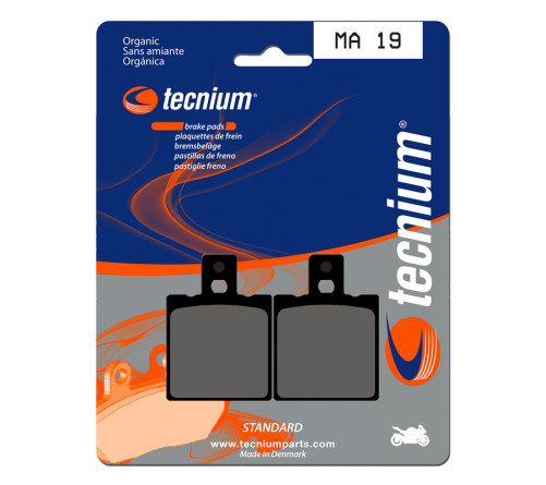 Plaquettes de frein TECNIUM route organique - MA19 - 1022406