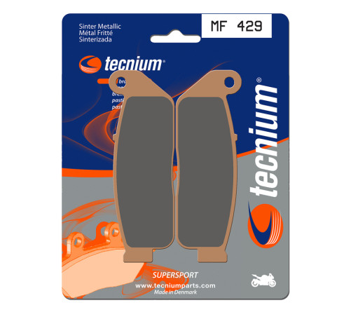 Plaquettes de frein TECNIUM Performance métal fritté - MF429