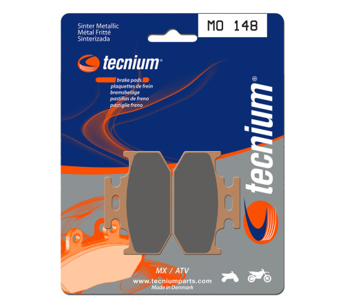 Plaquettes de frein TECNIUM MX/Quad métal fritté - MO148 - 1022847