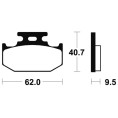 Plaquettes de frein TECNIUM MX/Quad métal fritté - MO148