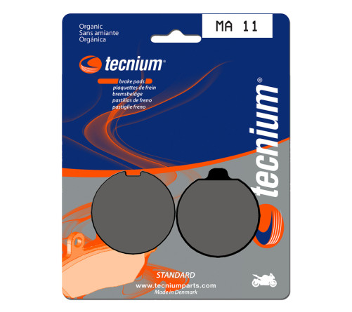 Plaquettes de frein TECNIUM route organique - MA11 - 1022332