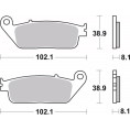 Plaquettes de frein BREMBO route métal fritté - 07HO30SA