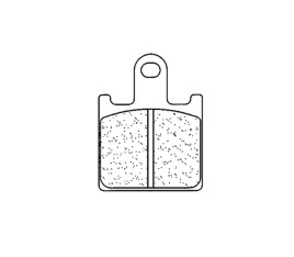 Plaquettes de frein CL BRAKES route métal fritté - 1177A3+