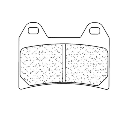 Plaquettes de frein CL BRAKES route métal fritté - 2539S4 - 1035001