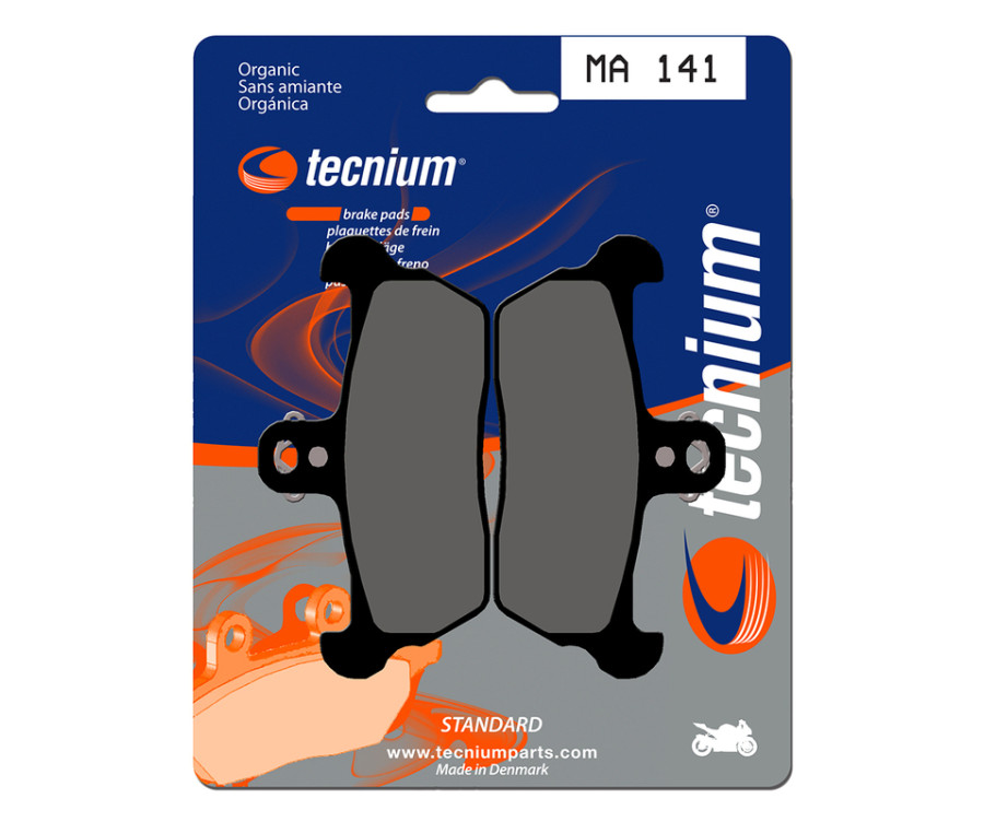 Plaquettes de frein TECNIUM route organique - MA141