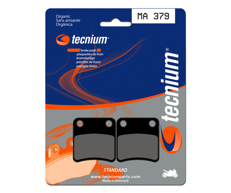 Plaquettes de frein TECNIUM route organique - MA379