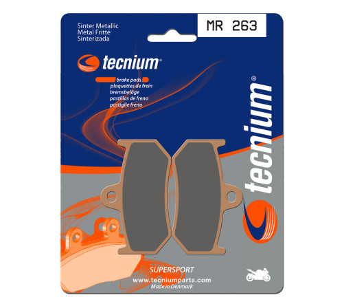 Plaquettes de frein TECNIUM Performance métal fritté - MR263 - 1023065