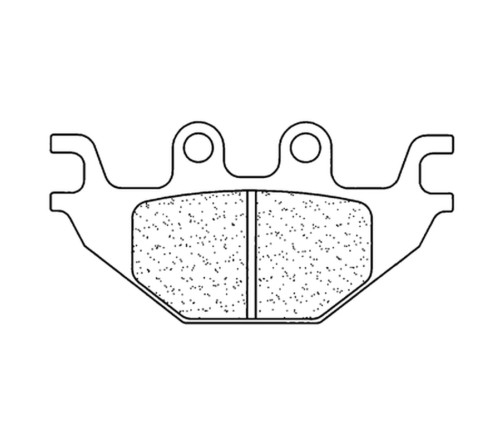 Plaquettes de frein CL BRAKES Quad métal fritté - 1147ATV1