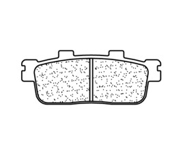 Plaquettes de frein CL BRAKES Quad métal fritté - 1184ATV1 - 1034744