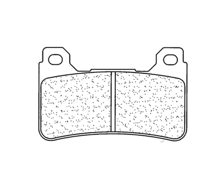 Plaquettes de frein CL BRAKES Racing métal fritté - 1134C60