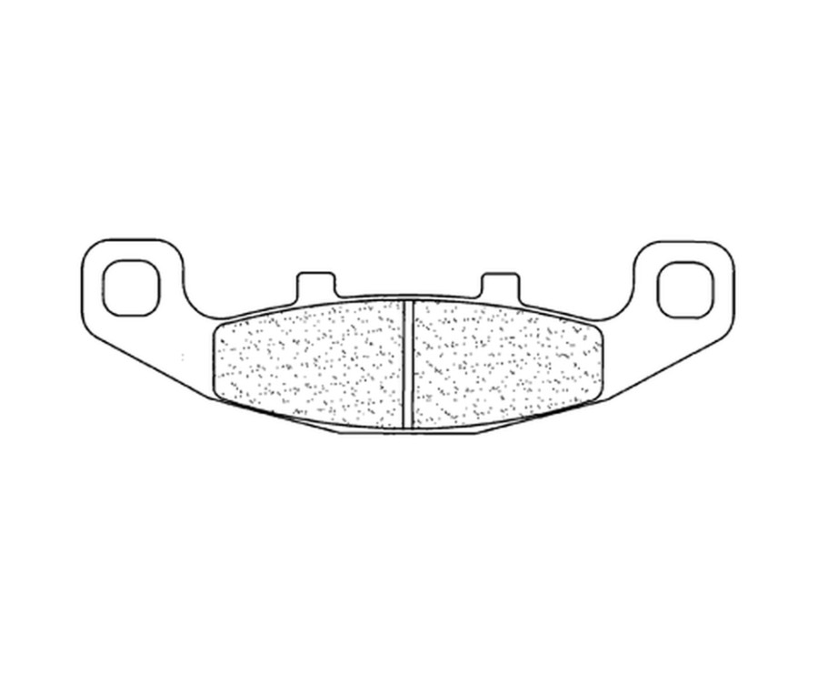 Plaquettes de frein CL BRAKES route métal fritté - 2304A3+