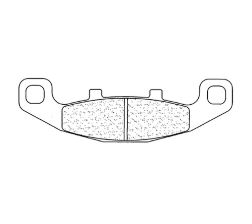 Plaquettes de frein CL BRAKES route métal fritté - 2304A3+ - 1034865